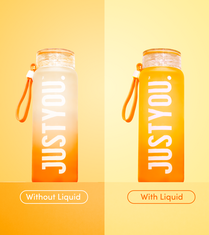 Orange Water Bottle